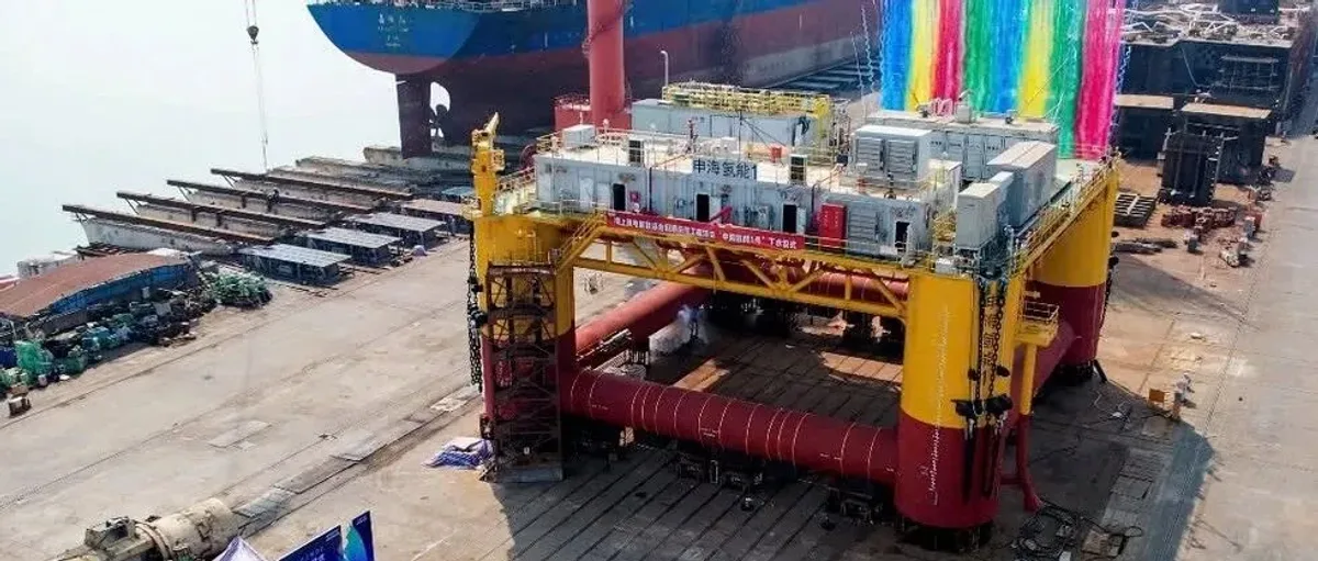 外媒:中国千标方PEM制氢电解槽扛得住南海风浪吗?