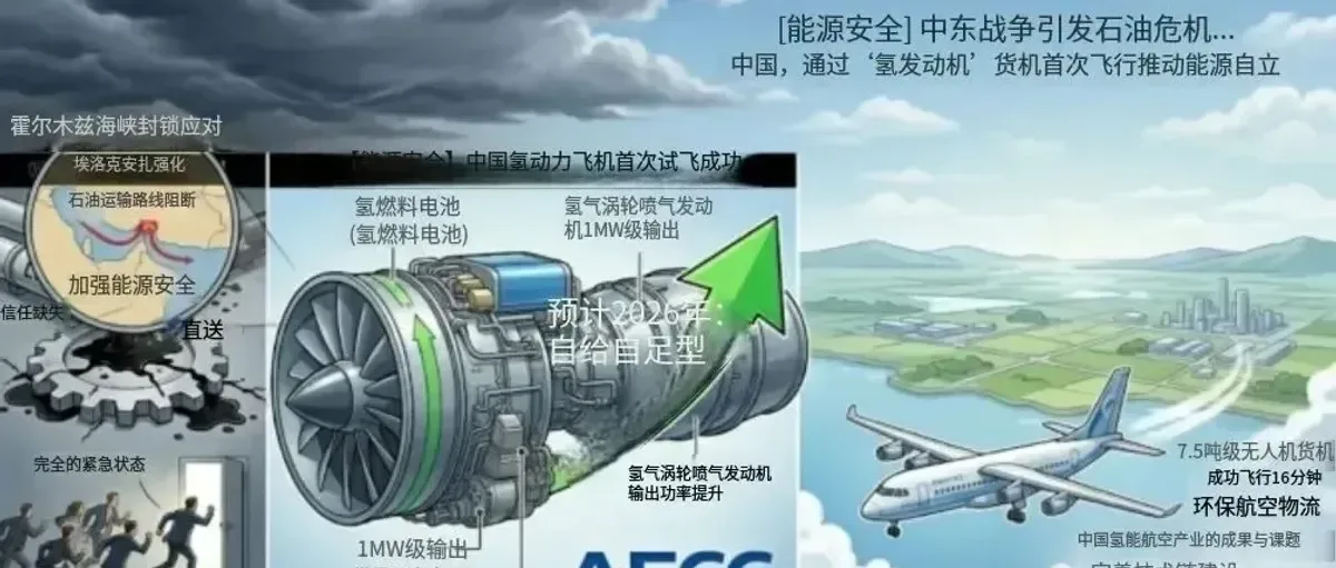 韩媒:战争加速未来到来,中国抢占低空氢能经济先机