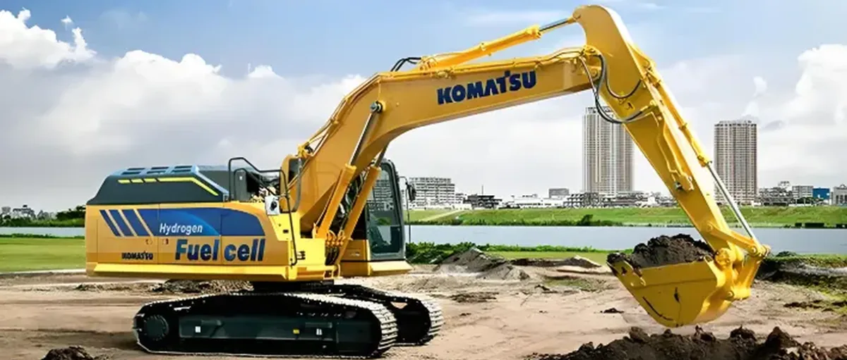 丰田与小松联合开发中型氢燃料电池液压挖掘机
