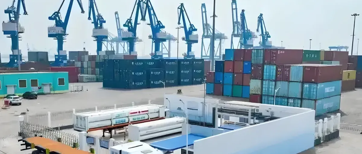 潍坊港区:全国港口首座绿氢制输储加用一体化示范项目