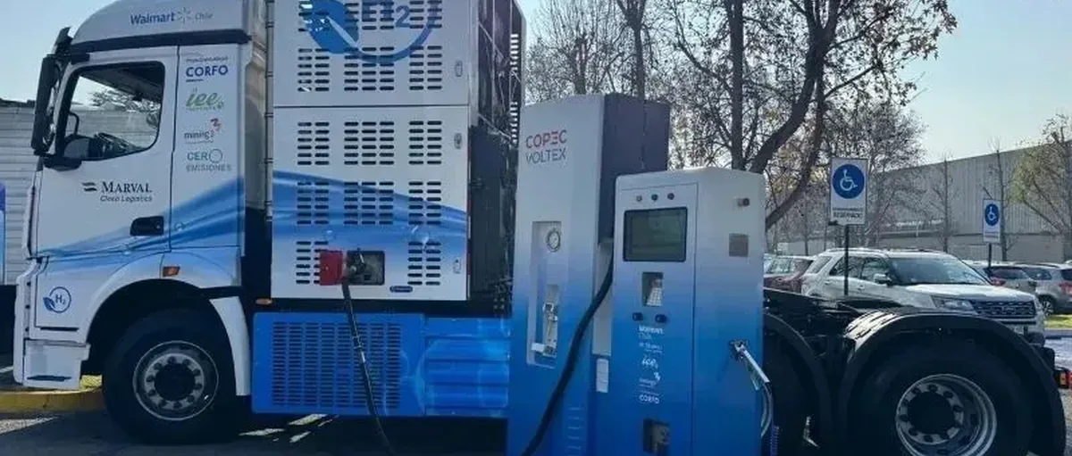 飞驰科技:拉丁美洲首辆氢燃料电池卡车在智利上路