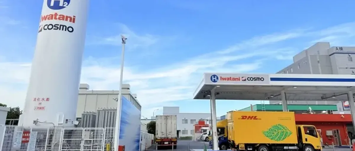 物流巨头DHL在日本启用氢燃料电池卡车