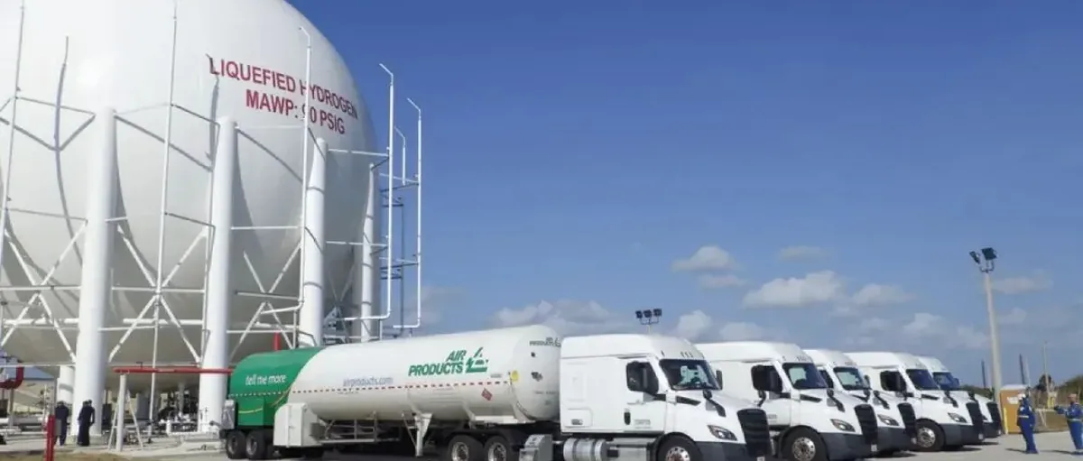 Air Products完成世界最大液氢罐充装