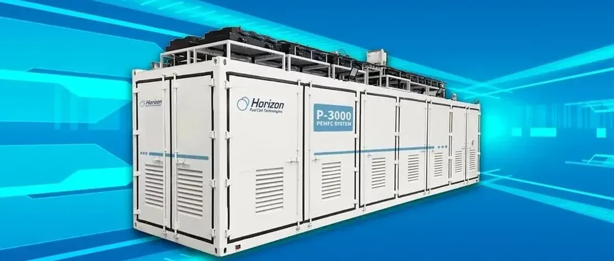 Horizon推出AI数据中心用3兆瓦氢燃料电池发电系统