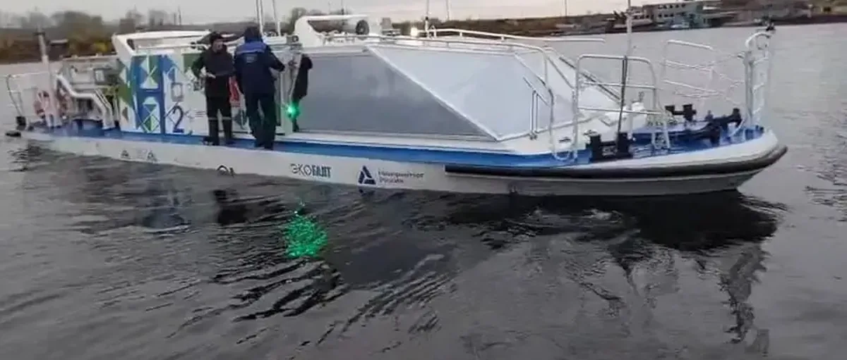 俄罗斯首艘氢动力船"生态波罗的海"号通过国家验收
