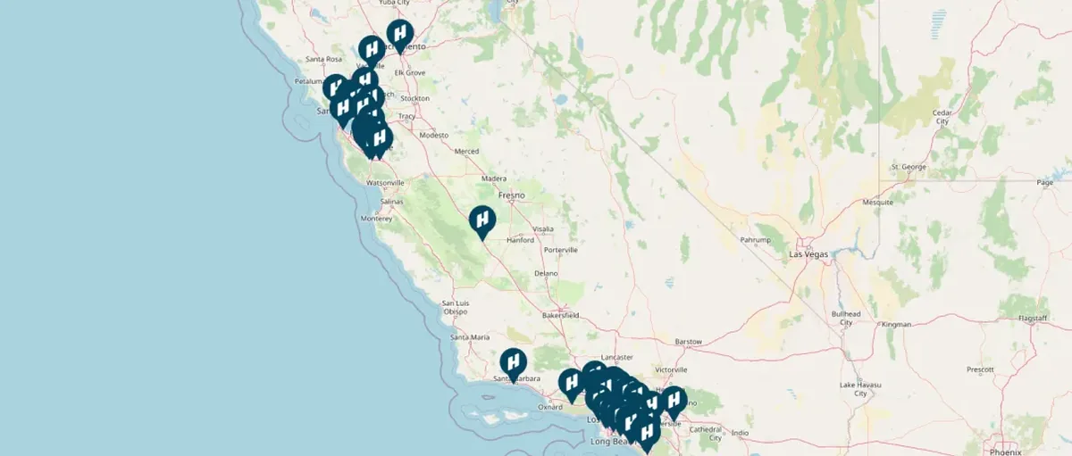 氢气供应链中断,加州超过60%的加氢站已停止运营