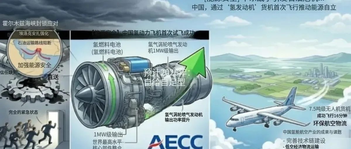 韩媒:战争加速未来到来,中国抢占低空氢能经济先机
