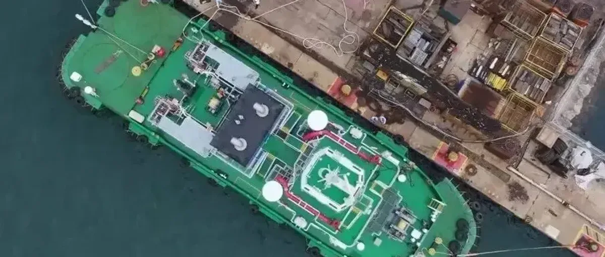 远景能源在大连港完成全球首单绿色氨燃料加注