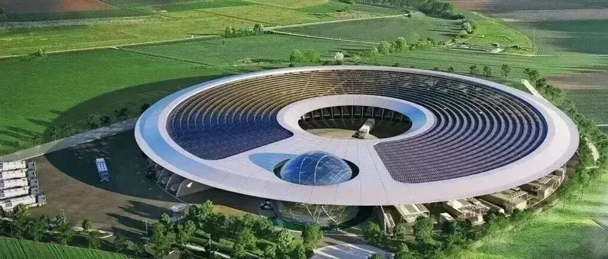 这家绿氢工厂把厂房设计成UFO,顺利融资成功