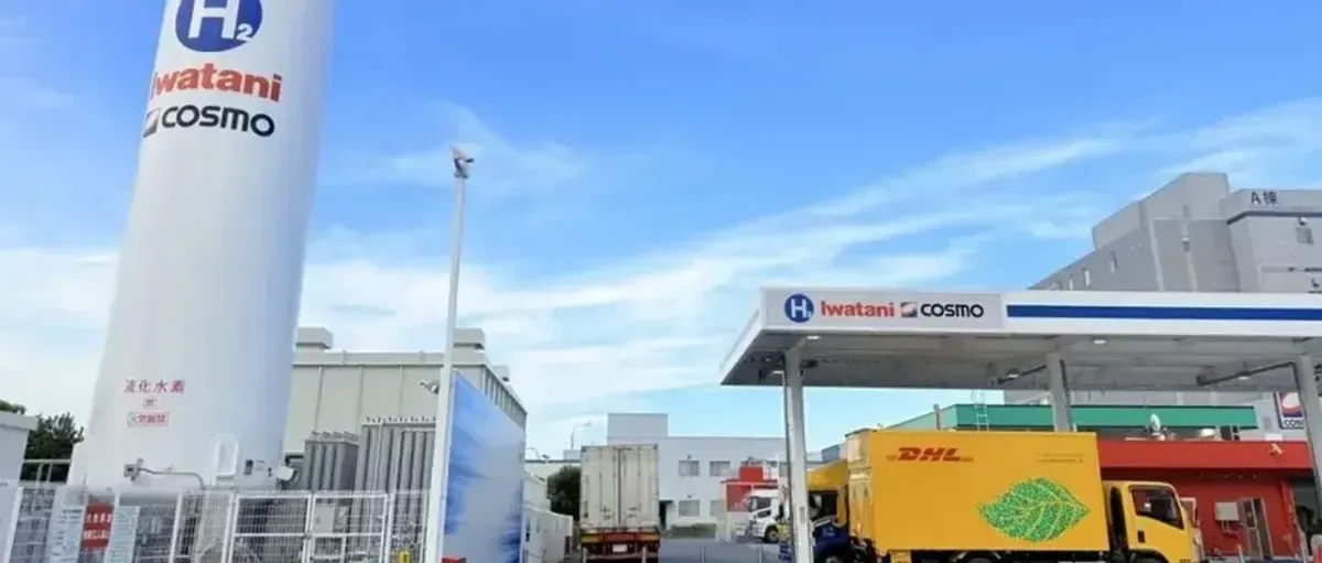 物流巨头DHL在日本启用氢燃料电池卡车