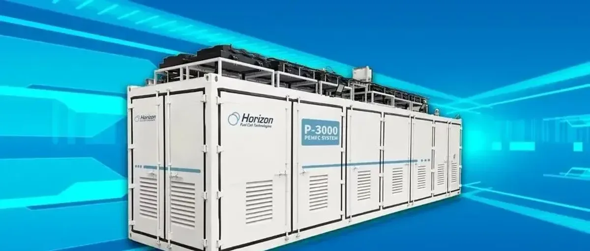 Horizon推出AI数据中心用3兆瓦氢燃料电池发电系统