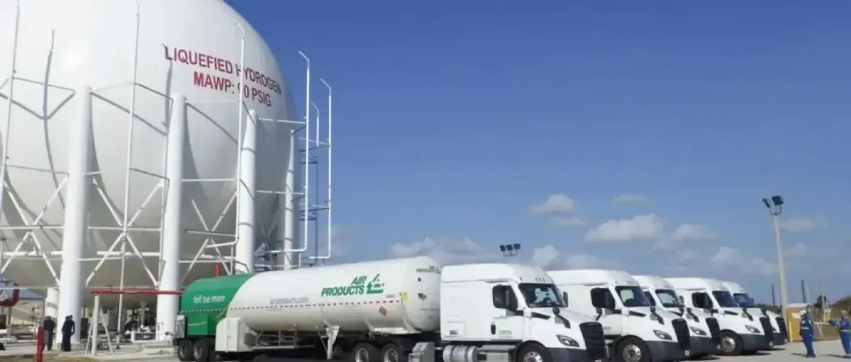 Air Products完成世界最大液氢罐充装