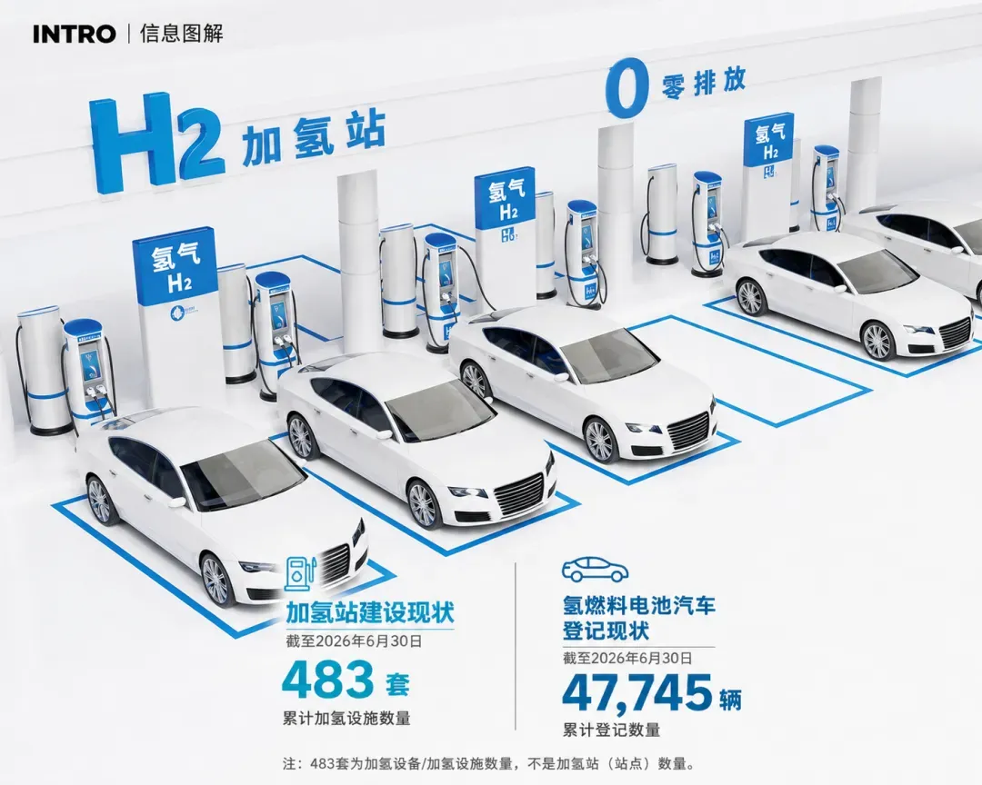四张图看懂韩国氢能产业关键数据（截至6月30日）