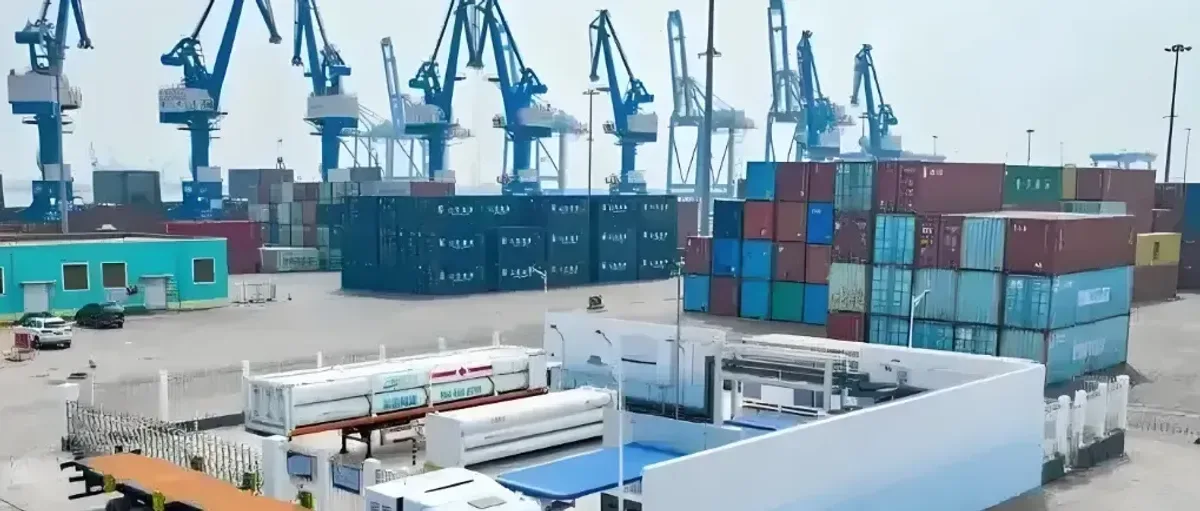 潍坊港区:全国港口首座绿氢制输储加用一体化示范项目