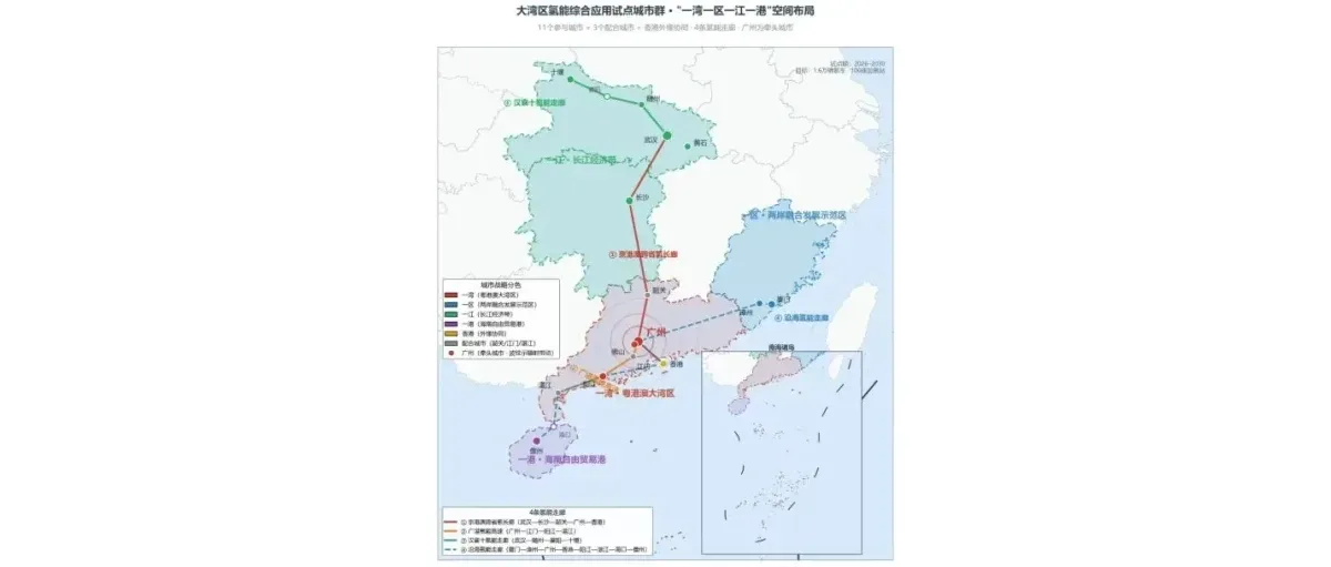 大湾区氢能城市群:14座城,为什么是它们?