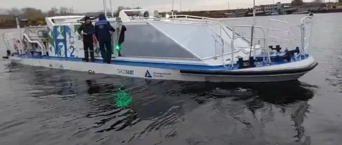 俄罗斯首艘氢动力船"生态波罗的海"号通过国家验收